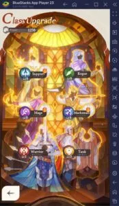 AFK Journey equipment and forging interface